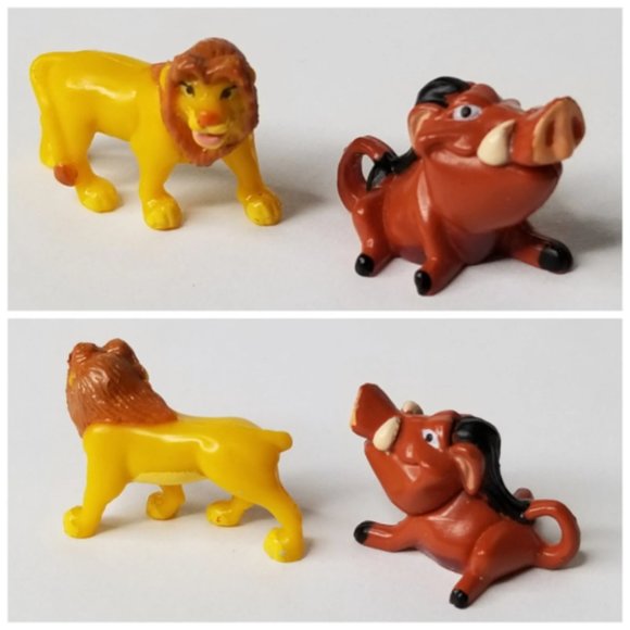 1996 Disney's The Lion King Bluebird Compact Playset With 2 Figures Vintage - Picture 2 of 10